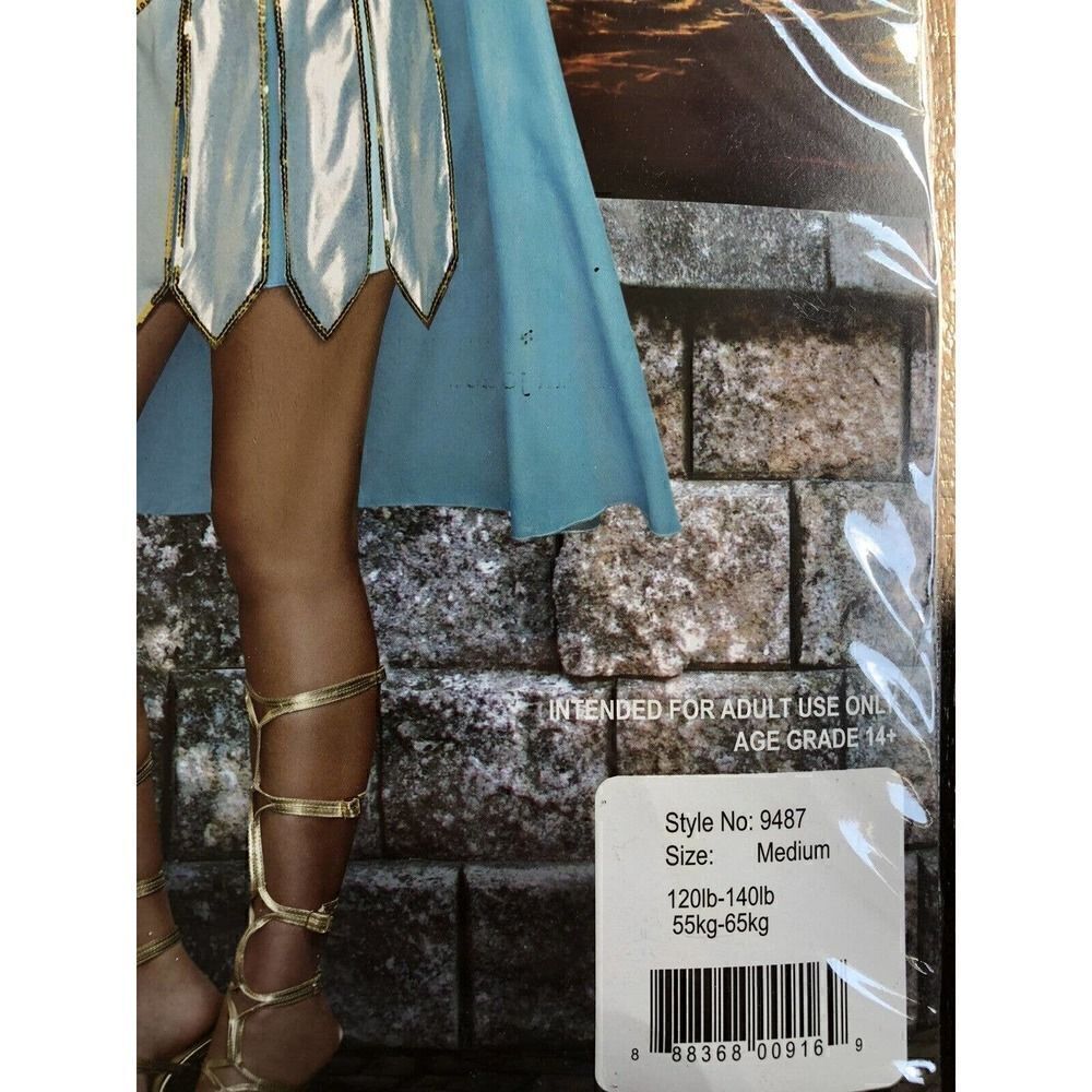 Dreamgirl Dragon Warrior Queen Costume Size Medium NWT Gladiator - Picture 4 of 4